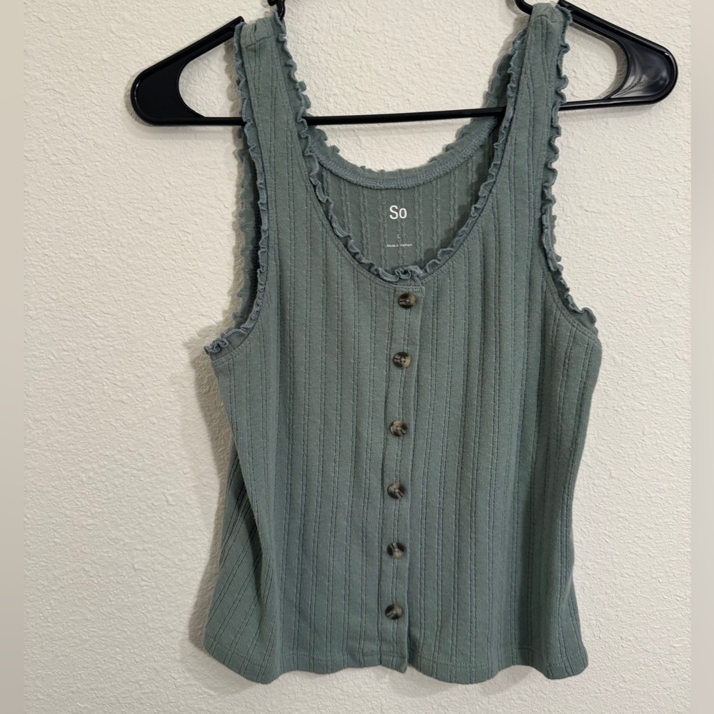 Green Tank Top